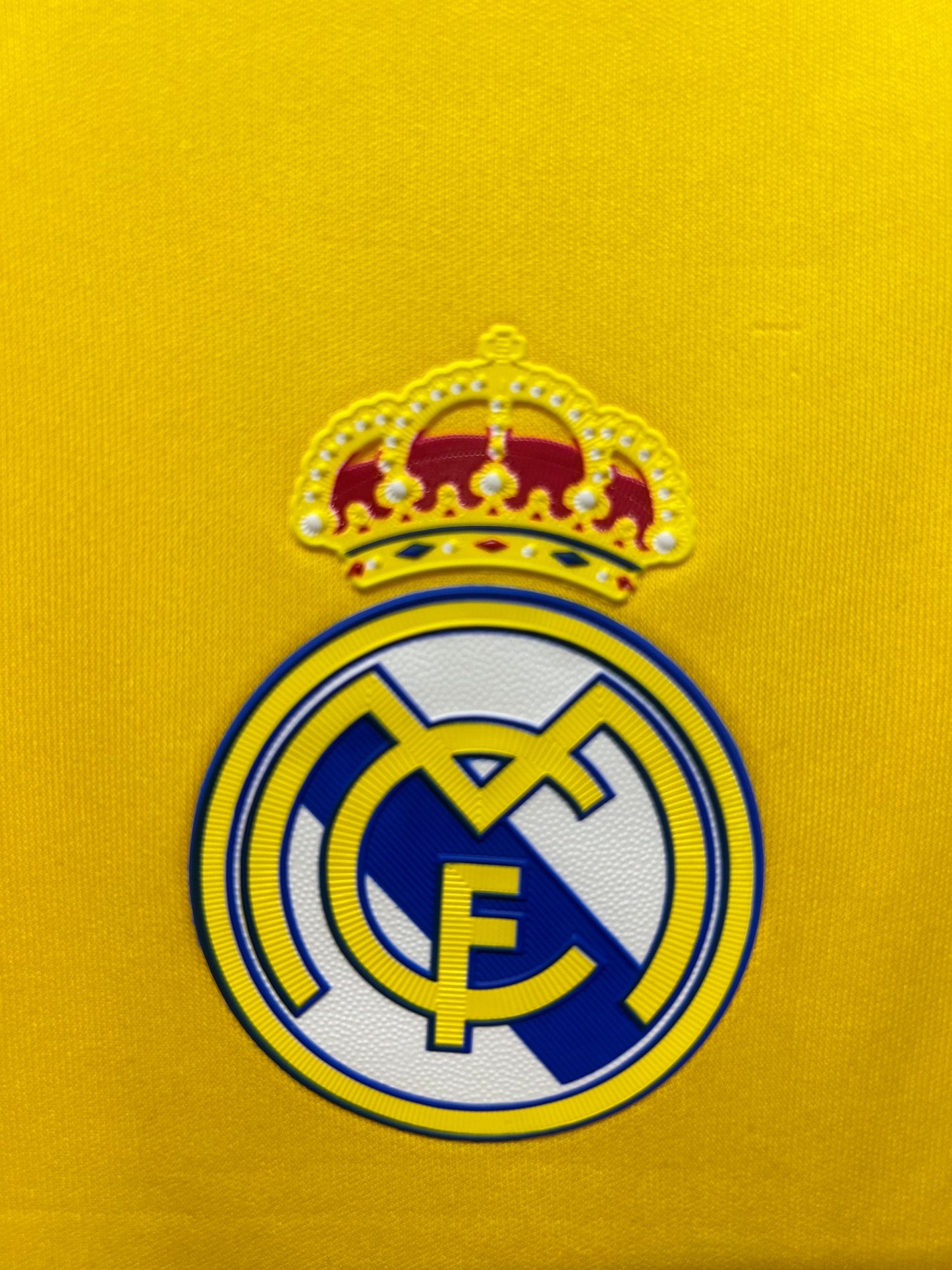 Man's Retro Jersey Real Madrid Team yellow GK - 2011/2012