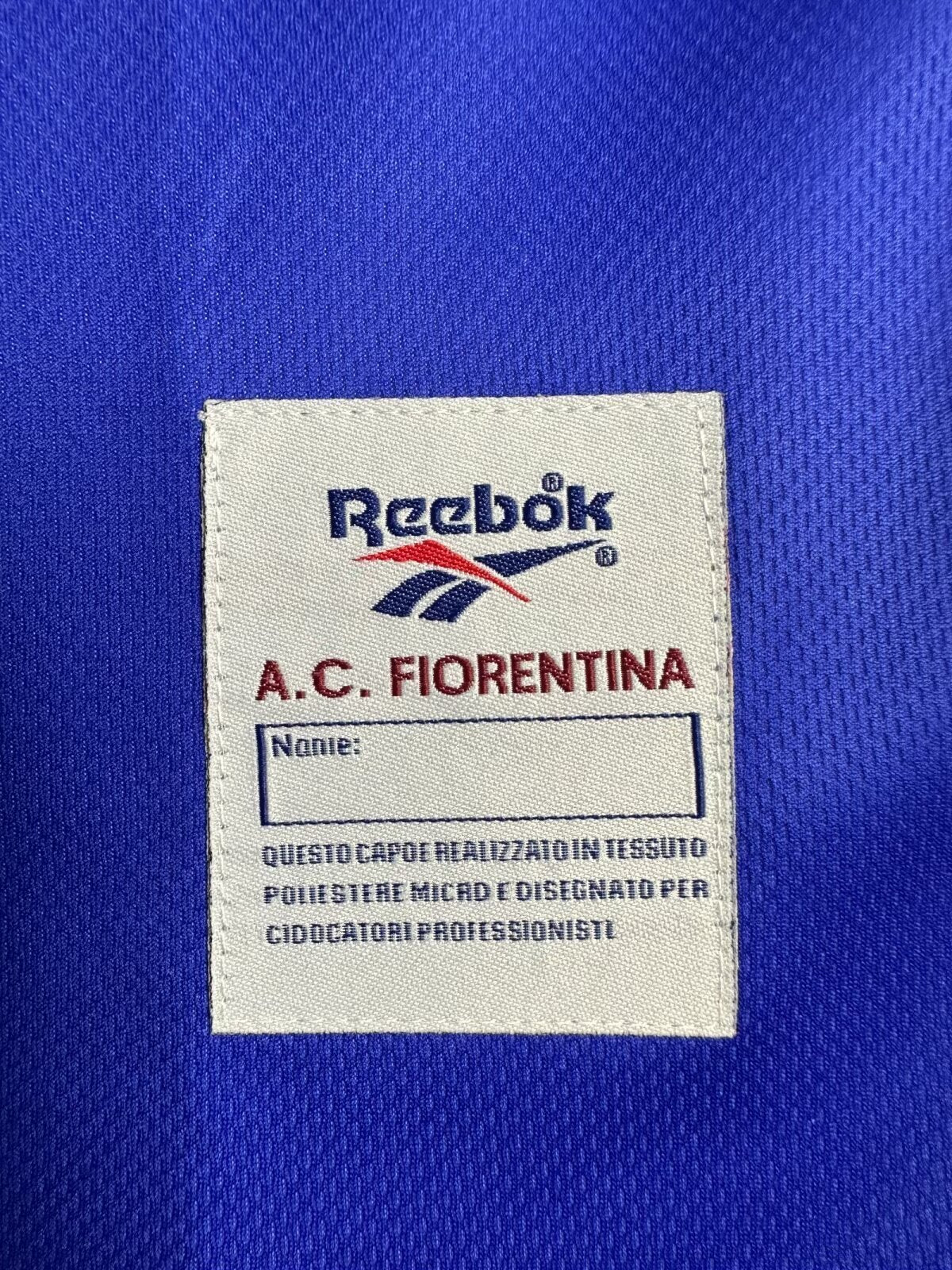 Man's Retro Jersey Fiorentina Team Home - 1995/96