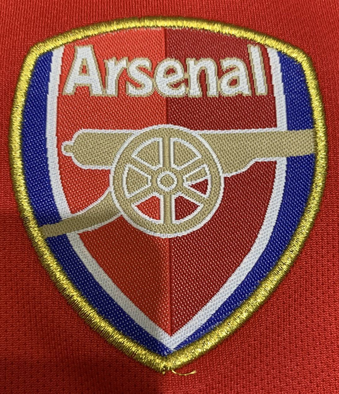 Man's Retro Long Sleeve Arsenal Team Home - 2002/03