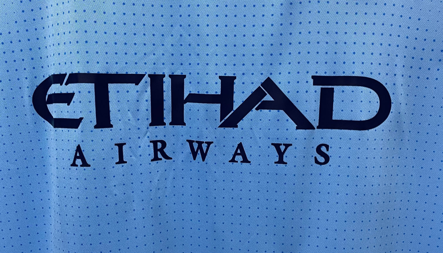 Man's Jersey Retro Manchester City Team Home - 2011/2012