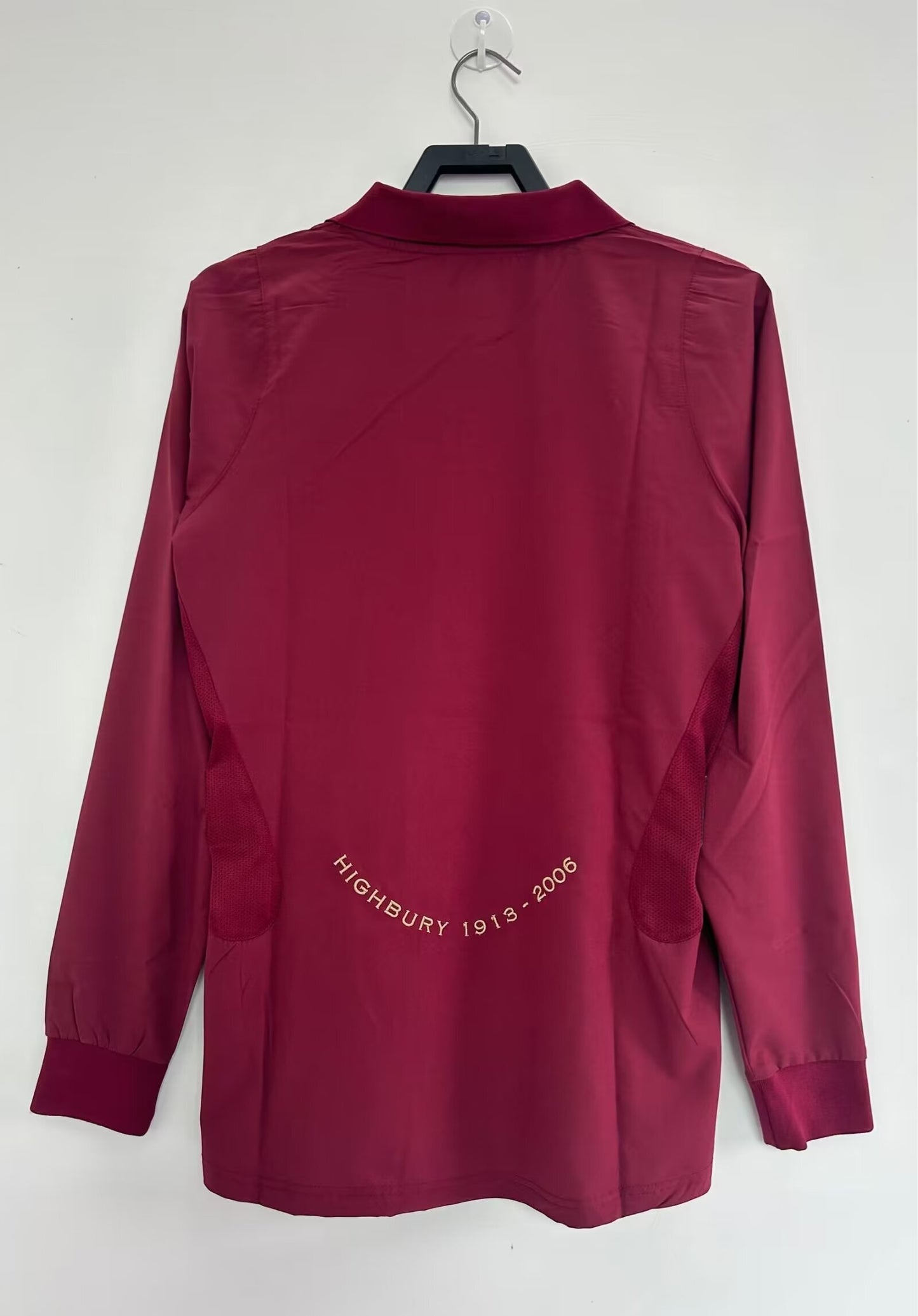 Man's Retro Long Sleeve Arsenal Team Home - 2005/2006