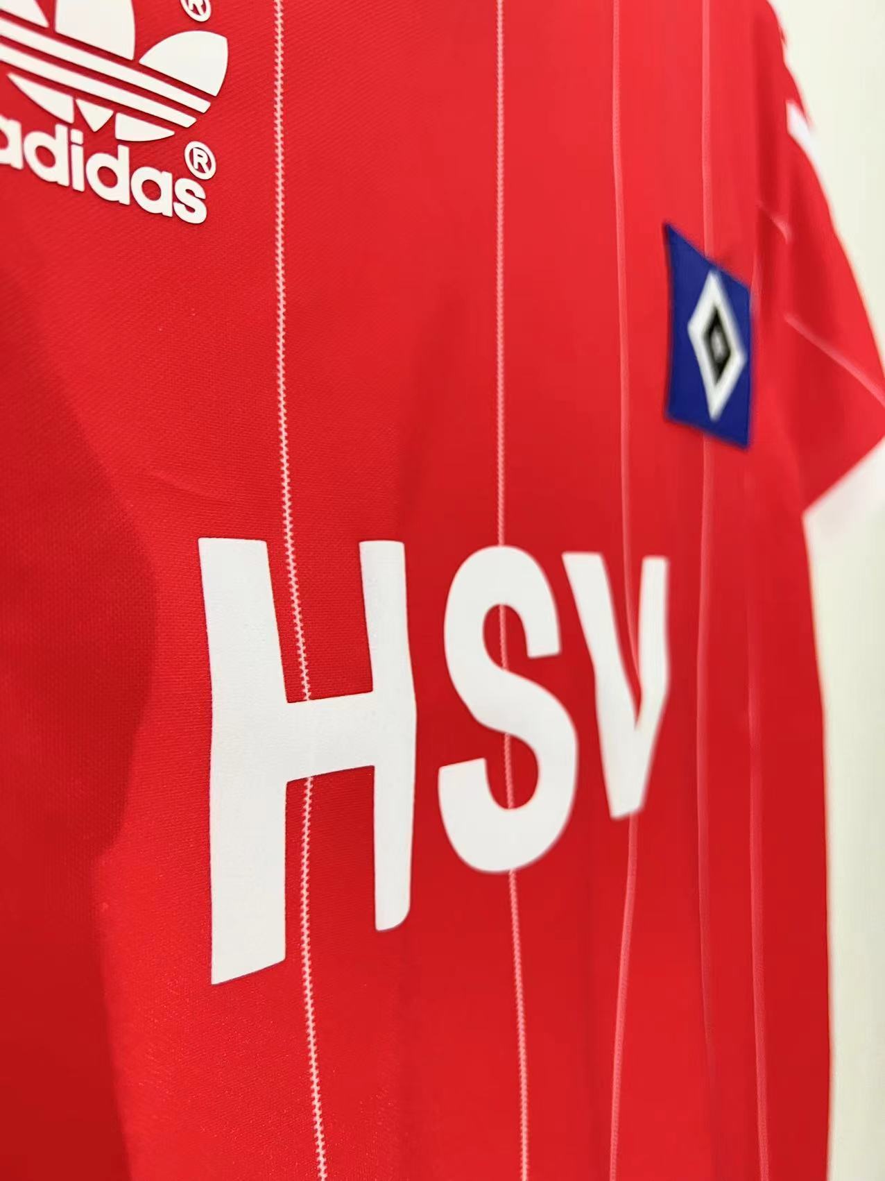 Man's Retro Jersey Hamburger SV Team - 1983/84