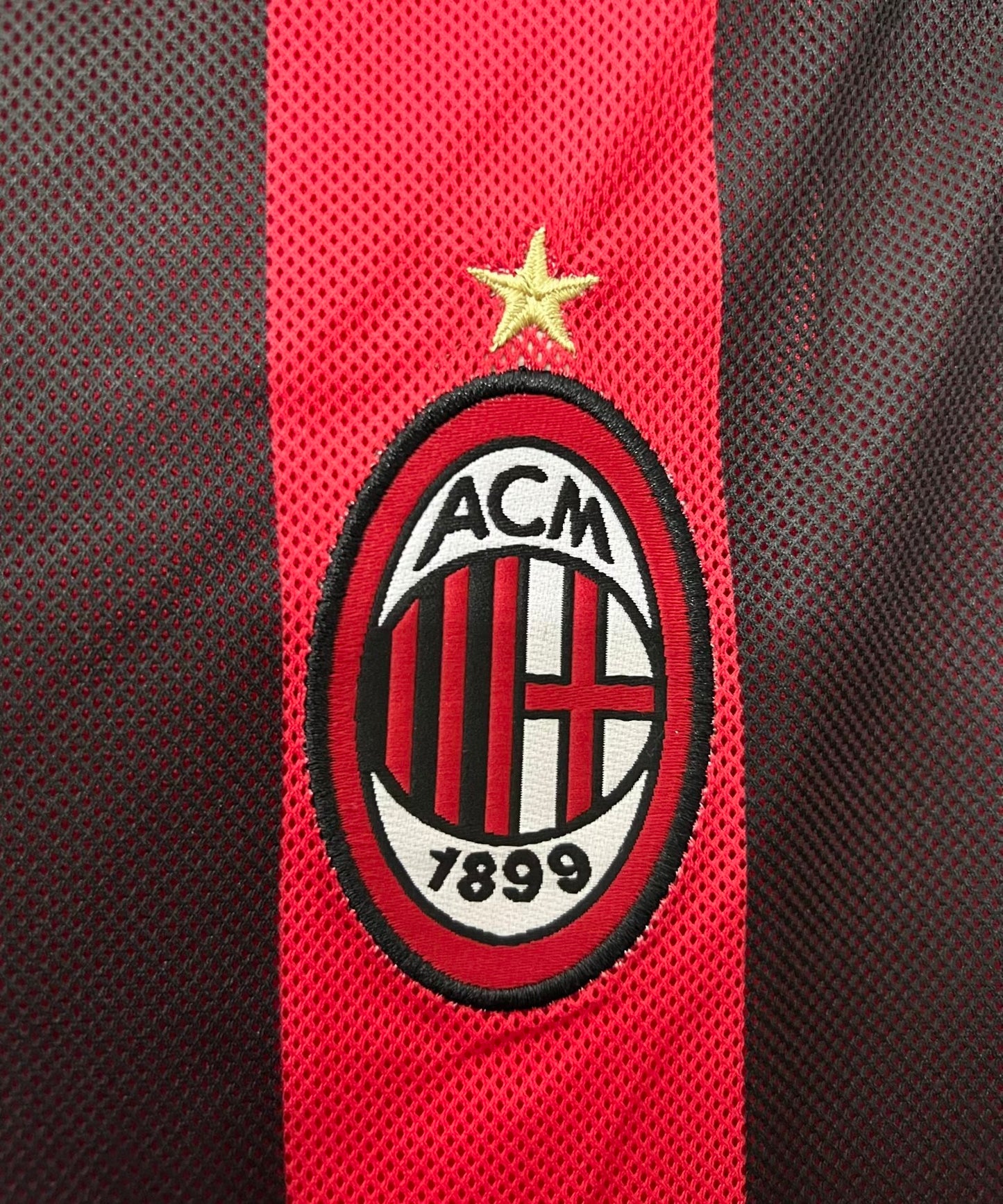 Man's Retro Jersey Milan Team - 2002/03