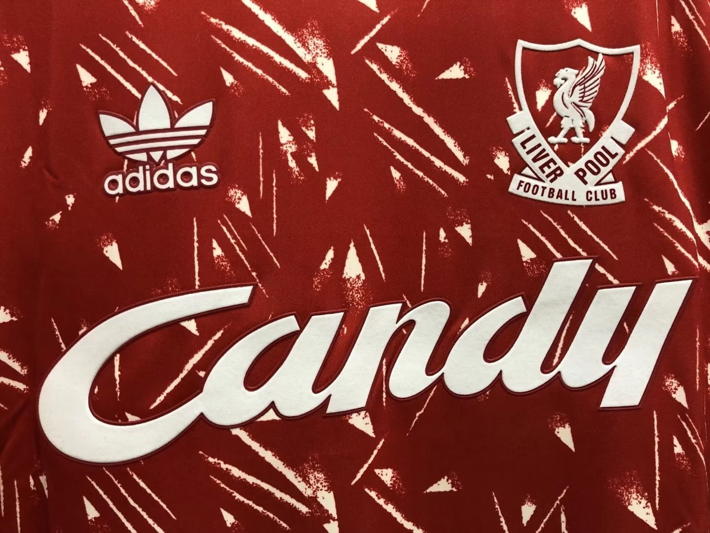 Man's Retro Jersey Liverpool Team - 1989/91