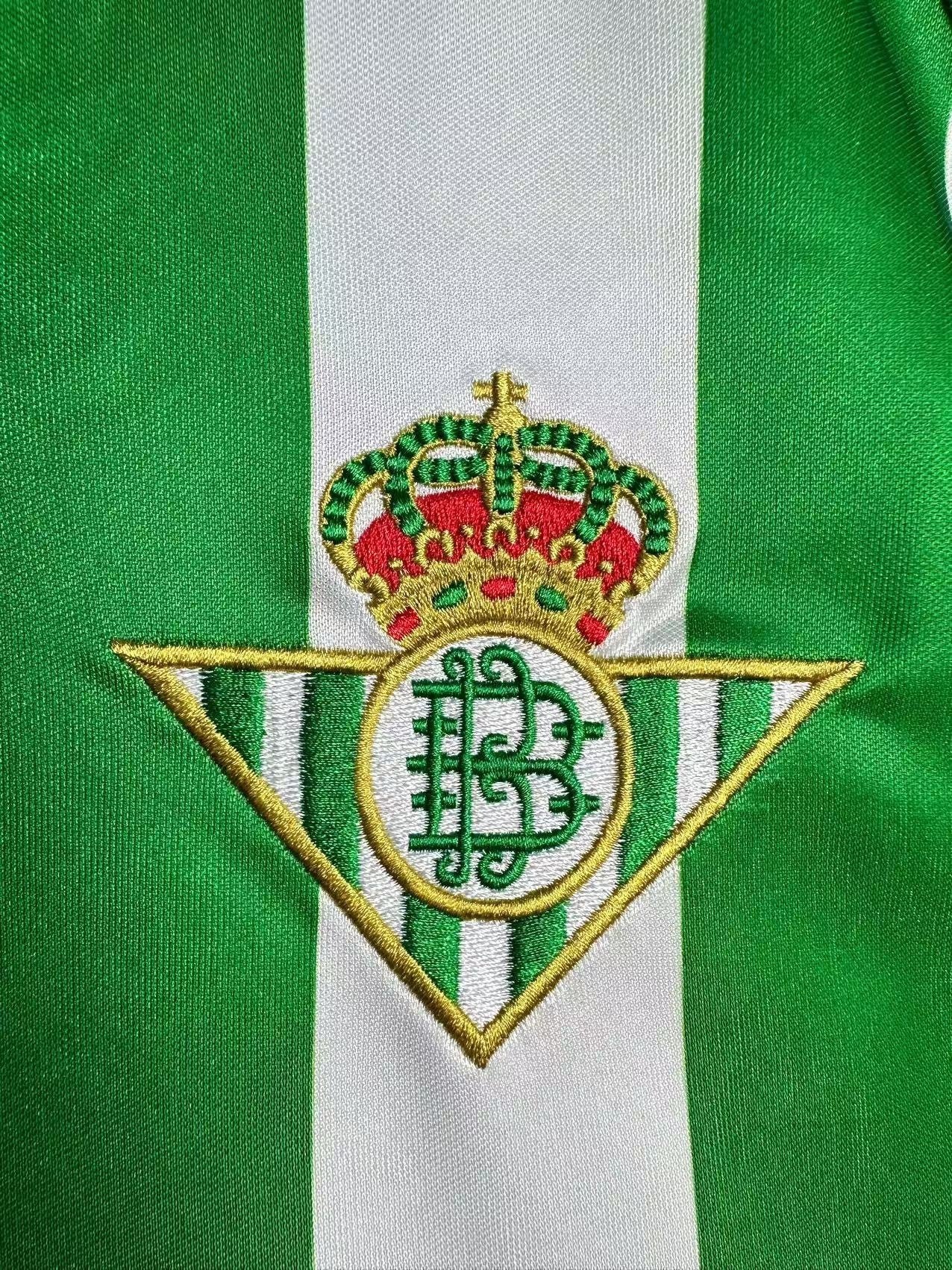 Man's Retro Jersey Real Betis Team Home - 2000/01