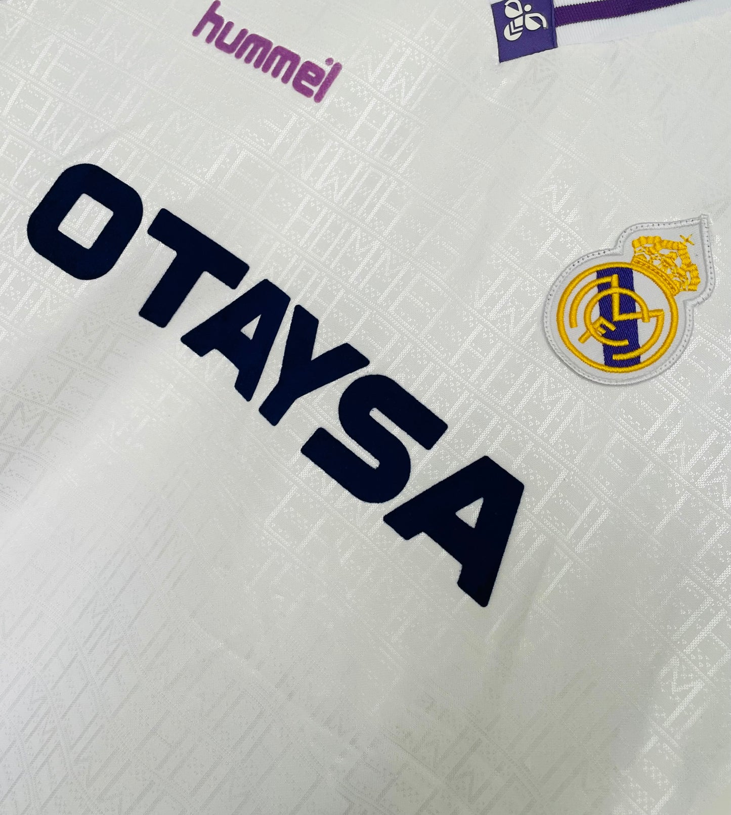 Man's Retro Jersey Real Madrid Team - 1990/92
