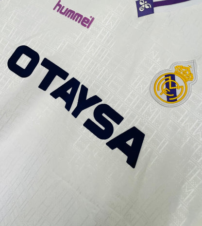 Man's Retro Jersey Real Madrid Team - 1990/92
