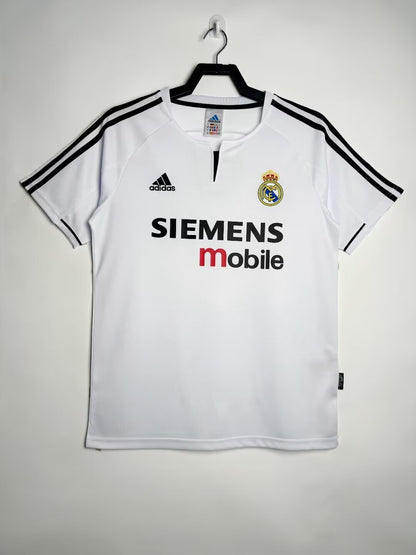 Man's Retro Jersey Real Madrid Team Home - 2003/2004