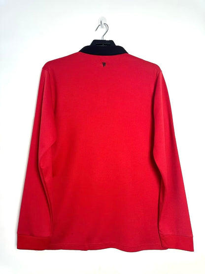 Man's Retro Long Sleeve Manchester United  Team Home - 2013/2014