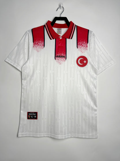 Man's Retro Jersey Türkiye National Team  Away - 1996