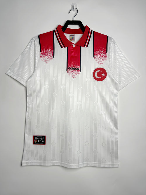 Man's Retro Jersey Türkiye National Team  Away - 1996