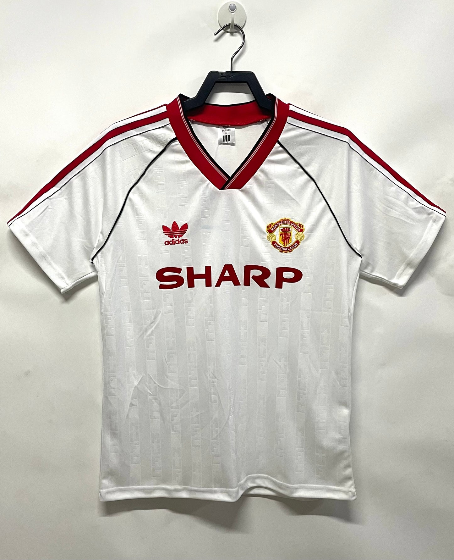 Man's Jersey Retro Manchester United Team Away - 1988/1990