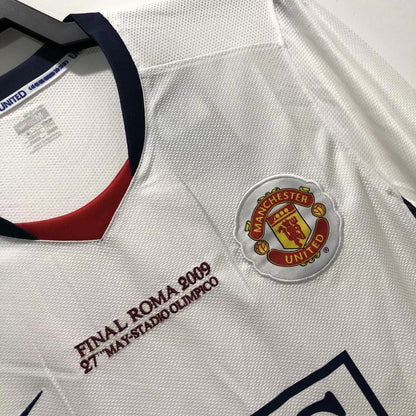 Man's Retro Long Sleeve Manchester United Team - 2008/09