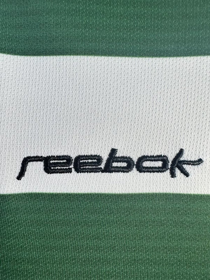 Man's Retro Long Sleeve Lisboa Team Home - 2001/03