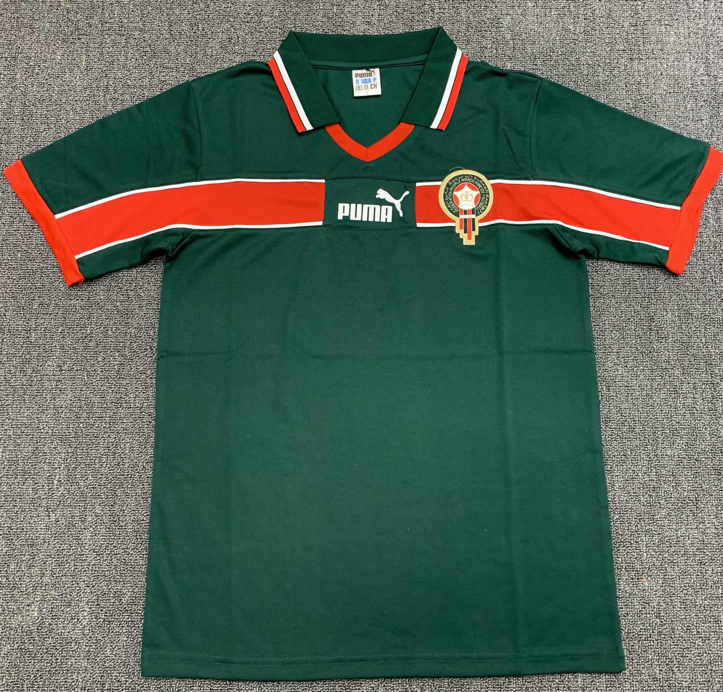 Man's Retro Jersey Morroco National Team Home - 1998