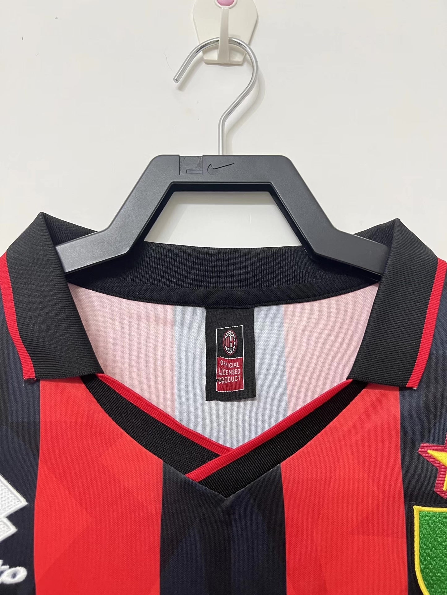 Man's Retro Jersey Milan Team - 1993/94