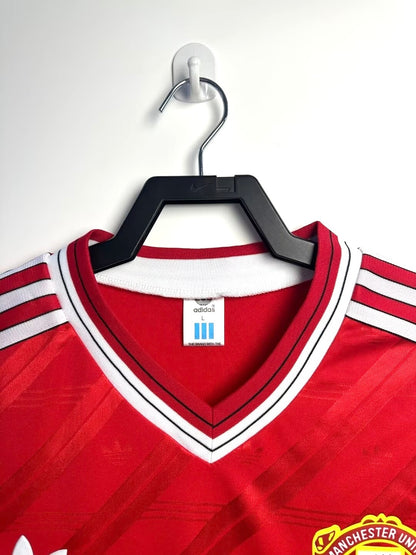 Man's Retro Jersey Manchester United Team Home - 1986/88