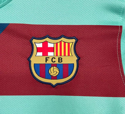 Man's Retro Long Sleeve Barcelona Team Away - 2010/11