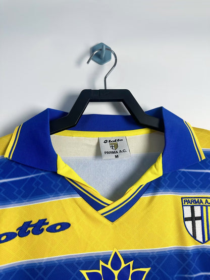 Man's Retro Jersey Parma Calcio Team Home - 1998/99