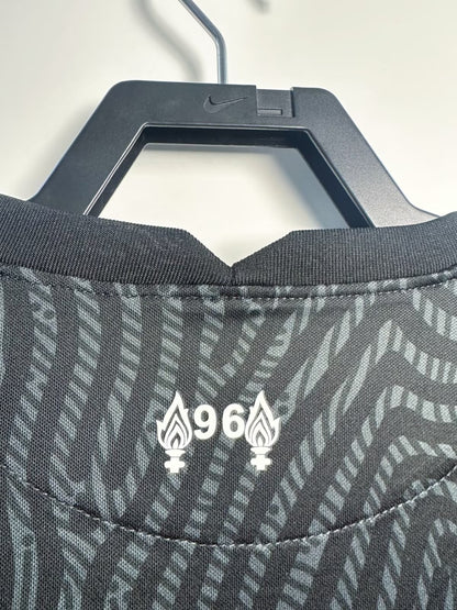 Man's Retro Jersey Liverpool Team GK Black Home - 2020/21