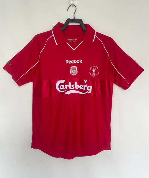 Man's Retro Jersey Liverpool Team Home - 2000/01