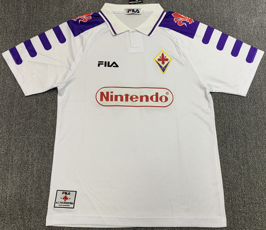 Man's Retro Jersey Fiorentina Team Away - 1998/99