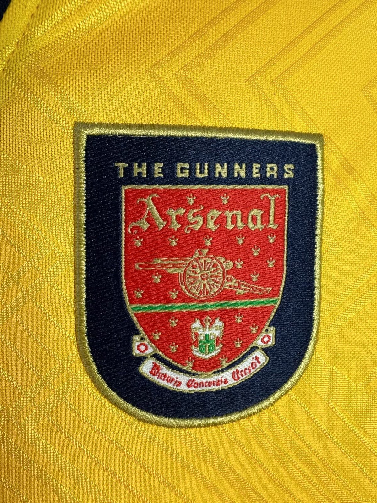 Man's Retro Long Sleeve Arsenal Team Away - 1996/97