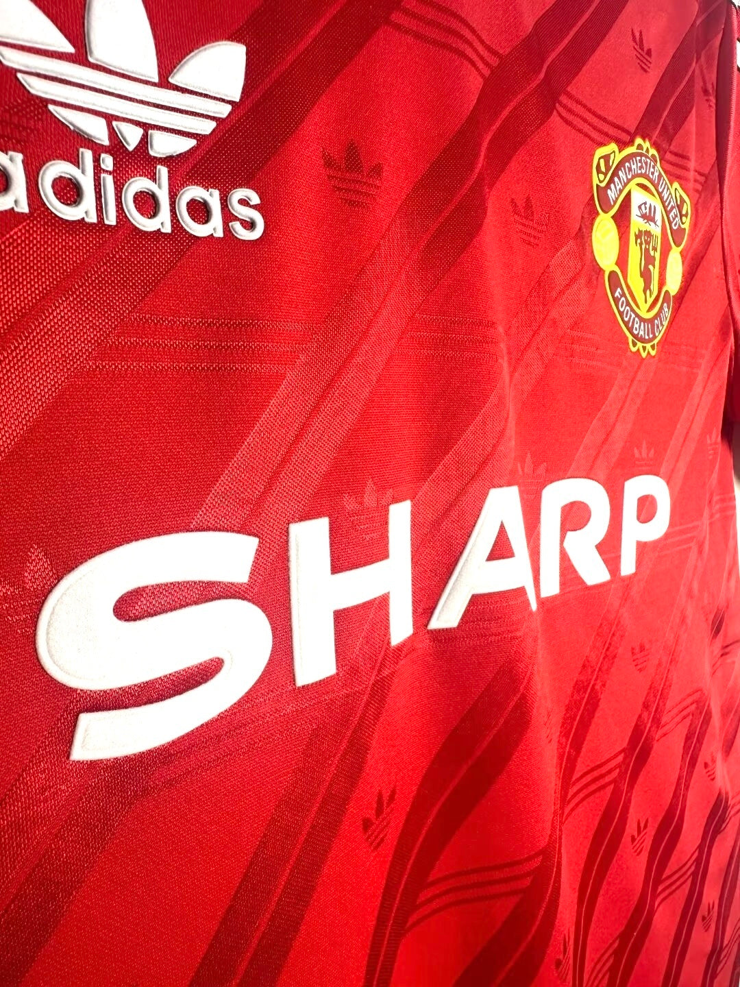 Man's Retro Jersey Manchester United Team Home - 1986/88