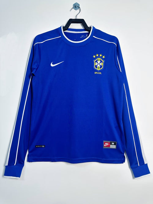 Long Sleeve Retro Brazil National Team 1998