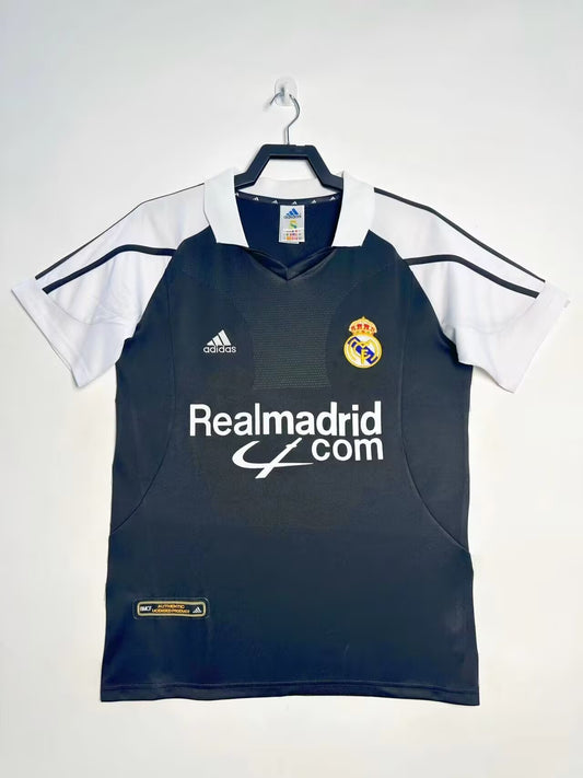 Man's Retro Jersey Real Madrid Team  Away - 2001/2002