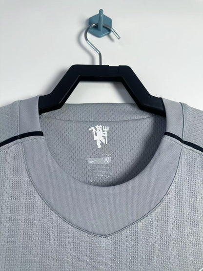 Man's Retro Jersey Manchester United Team Grey GK - 2007/08