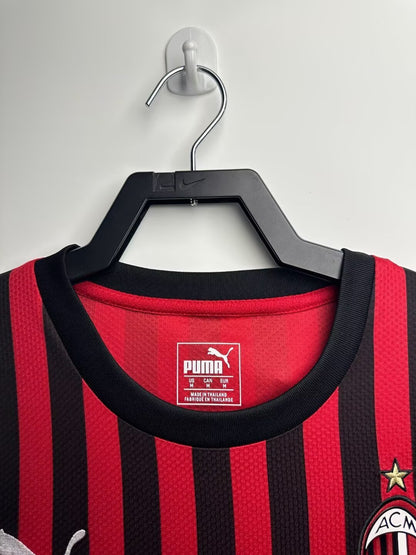 Man's Retro Jersey Milan Team Home- 2019/2020