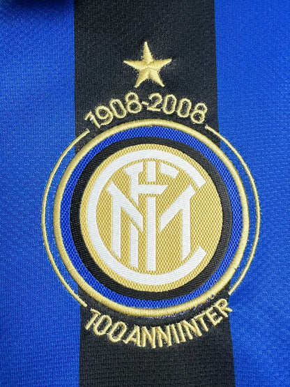 Man's Retro Jersey Internazionale Milano Team Home - 2007/08