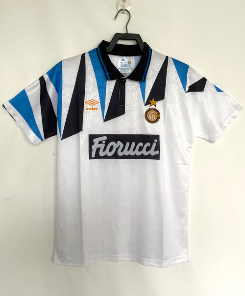Man's Retro Jersey Internazionale Milano Team Away - 1992/93