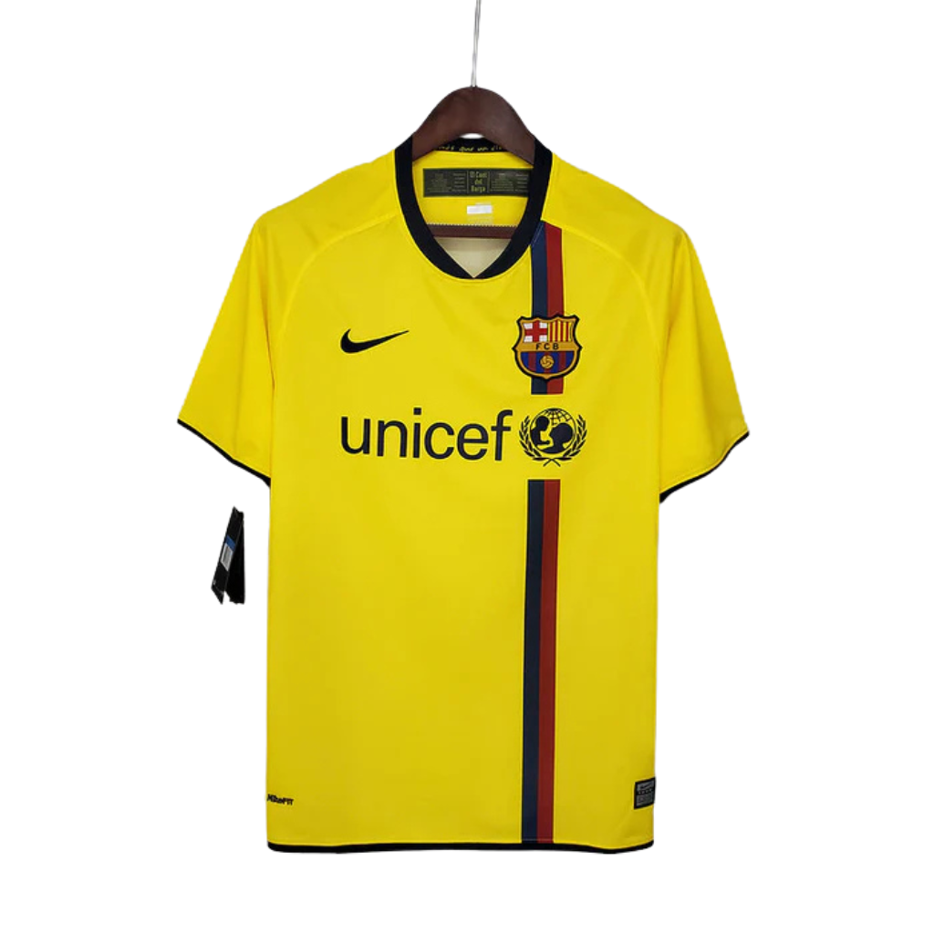 Jersey Barcelona Retro Amarela Nike - 2008/2009