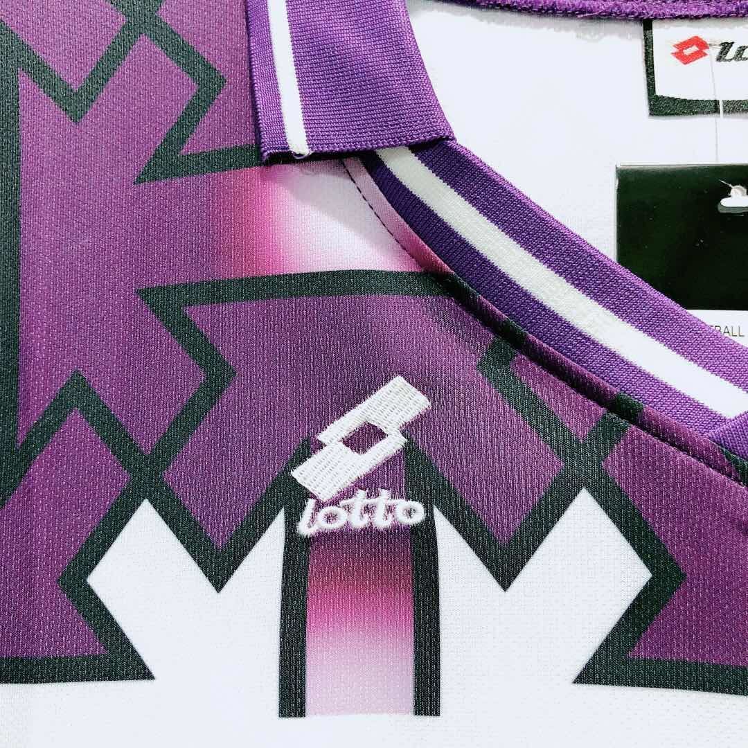 Man's Retro Jersey Fiorentina Team Away - 1992/93