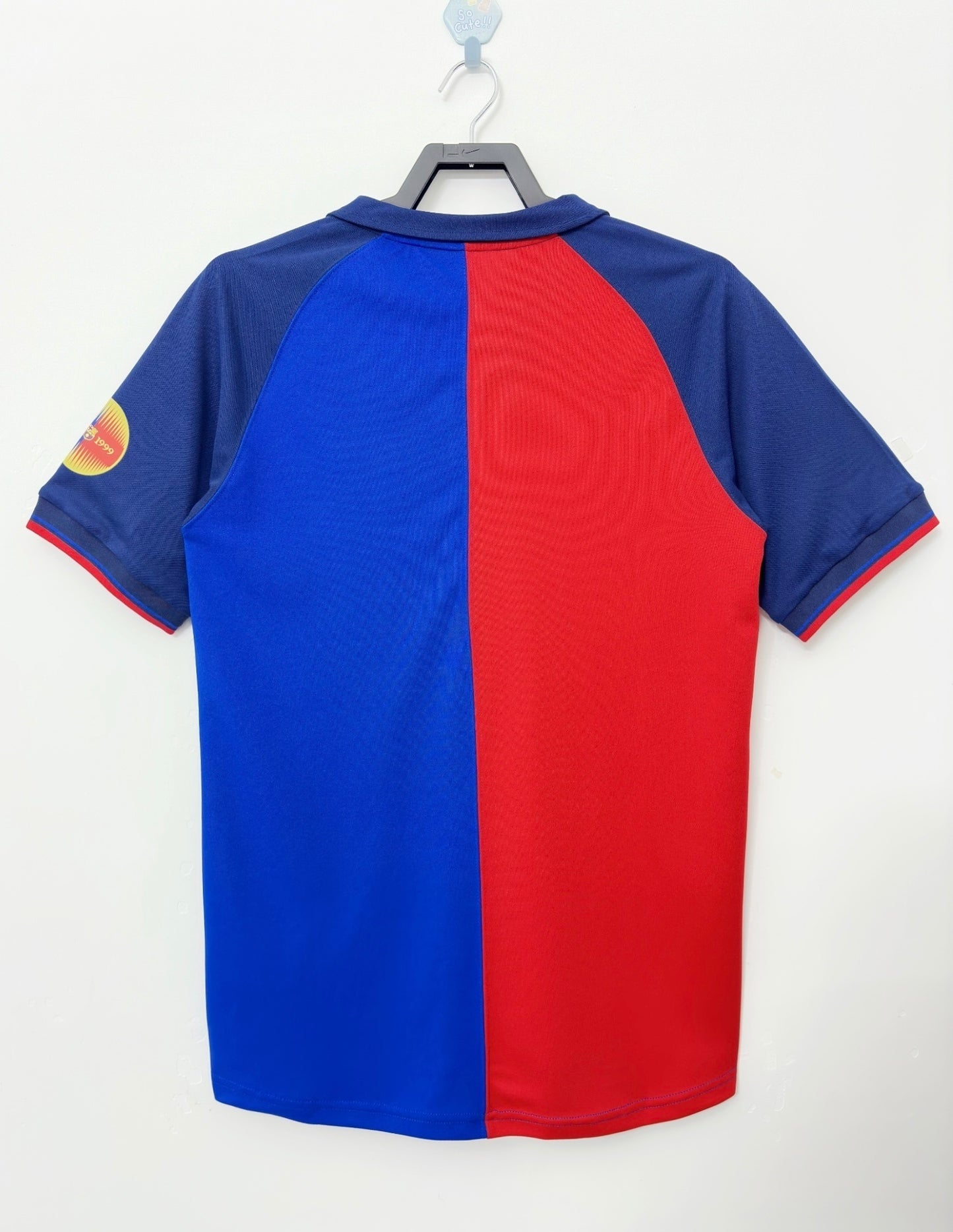 Man's Retro Jersey Barcelona Team - 1989
