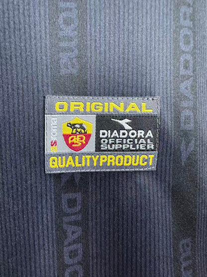 Man's Retro Long Sleeve Roma Team - 1999/00
