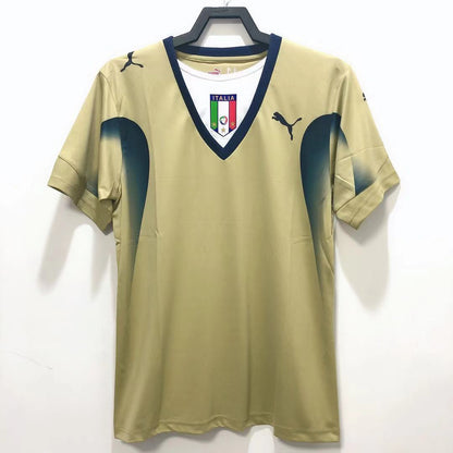Man's Retro Jersey Italy National Team Golden GK - 2006