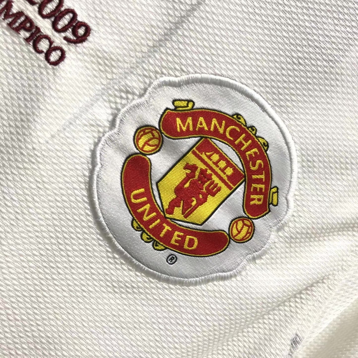 Man's Retro Long Sleeve Manchester United Team - 2008/09