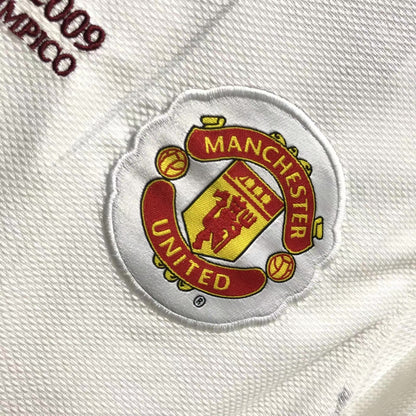 Man's Retro Long Sleeve Manchester United Team - 2008/09