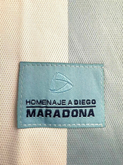 Man's Retro Jersey Argentina National Team  Maradona Commemorative Edition - 2001
