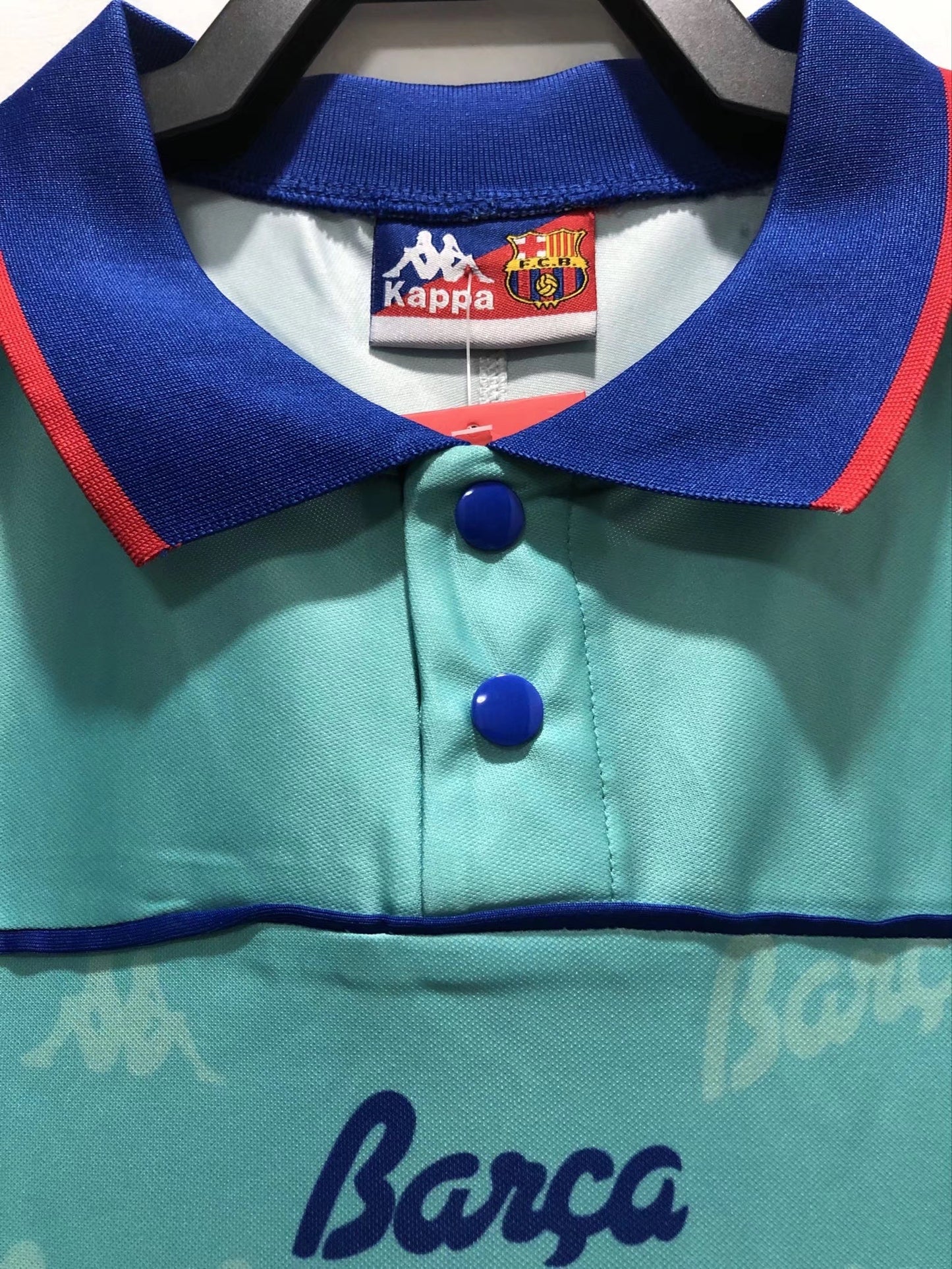 Man's Retro Jersey Barcelona Team Basileia - 1992/95