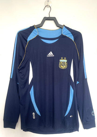 Man's Retro Long Sleeve Argentina National Team Away - 2006