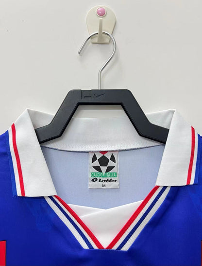 Man's Retro Jersey Croatia National Team Blue - 1998