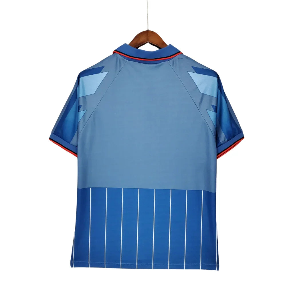 Jersey Milan Retro Azul Lotto - 1995/1996
