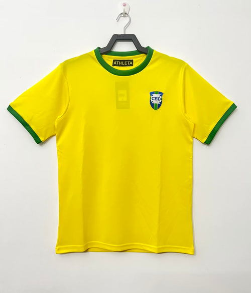 Men's Jersey Brazil National Team Retro Home 1970