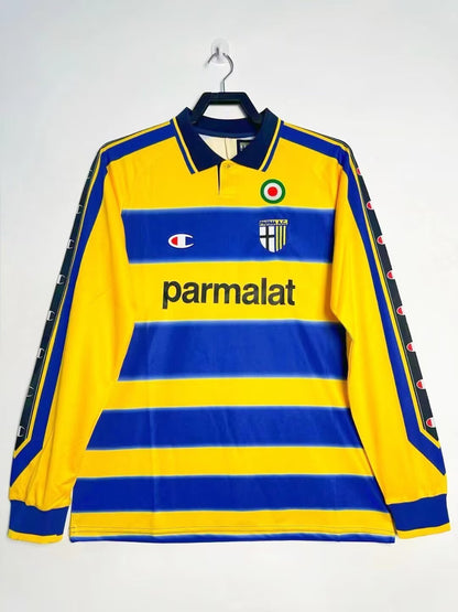 Man's Retro Jersey Parma Calcio Team Home - 1999/00
