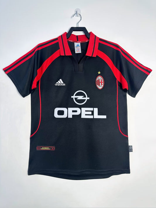 Man's Retro Jersey Milan Team - 2000/01