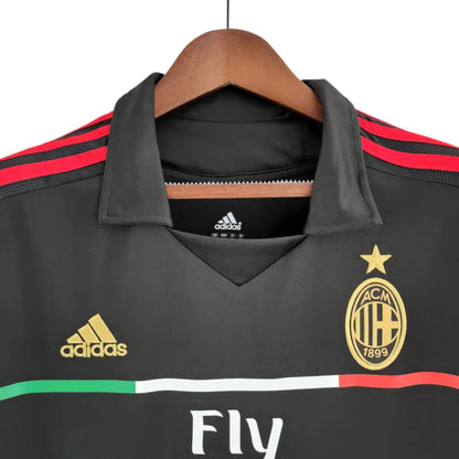 Jersey Milan Retro III Preta Adidas - 11/12